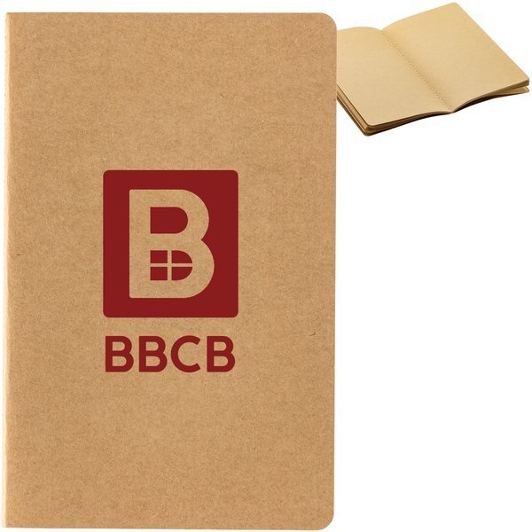 Evergreen Kraft Notebook, 5-3/8" x 8-1/4"