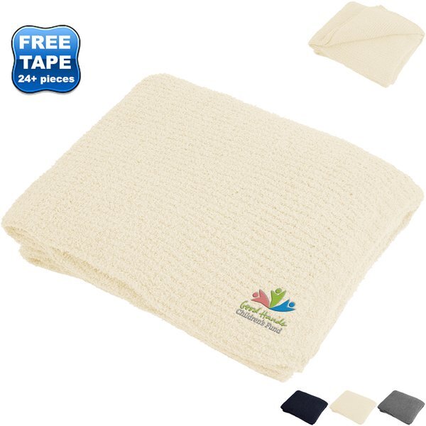 Recycled Teddy Throw Blanket, 50" x 60"