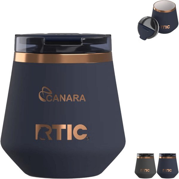 RTIC® Happy Hour Ceramic Lined Lowball Tumbler, 8oz.