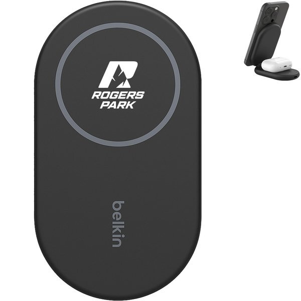 Belkin® Boostcharge 2-in-1 Magnetic Foldable Wireless Charger