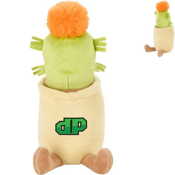 Chelsea Teddy Bear™ Zensies Cactus w/ Orange Bloom Plush, 9"
