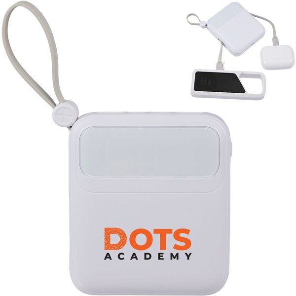 PWR Boost 20W PD Power Bank w/ Cables, 10000mAh