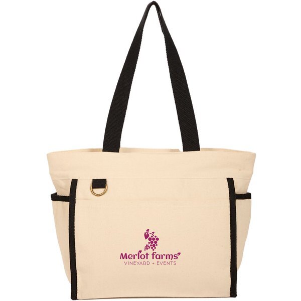 Organic 10oz. Cotton Accent Tote