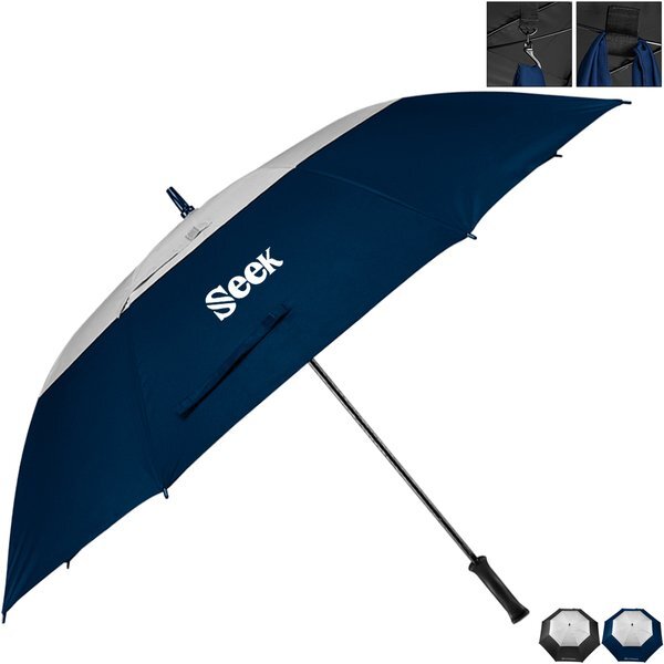 Cutter & Buck® rPET Golf Umbrella, 60" Arc