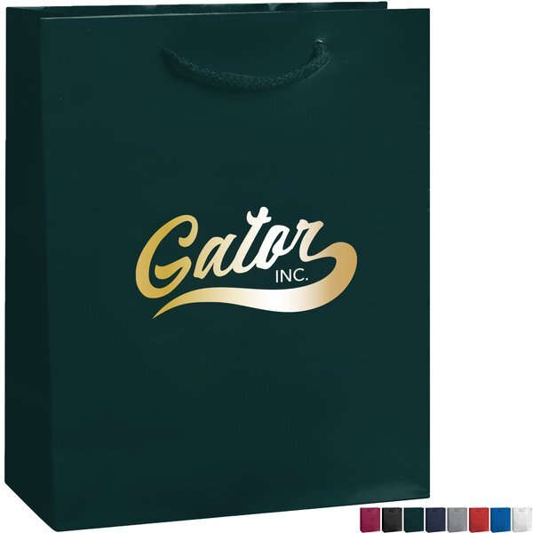 Gloss Laminated Euro Tote Bag, 8" x 10"