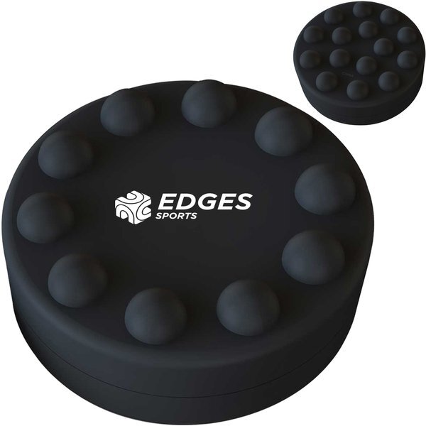 Hockey Puck Double-Sided Push Pop Toy