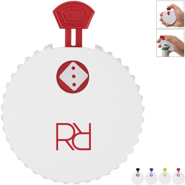 Recycled Dice Clicker Bottle Opener