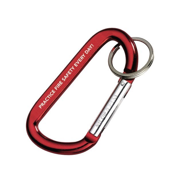 Practice Fire Safety Carabiner, Stock