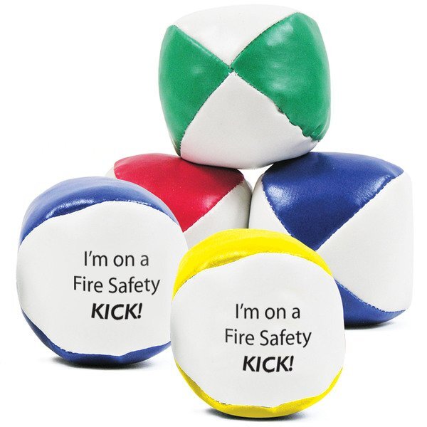 Fire Safety Kick Ball Hackey Sack, Stock