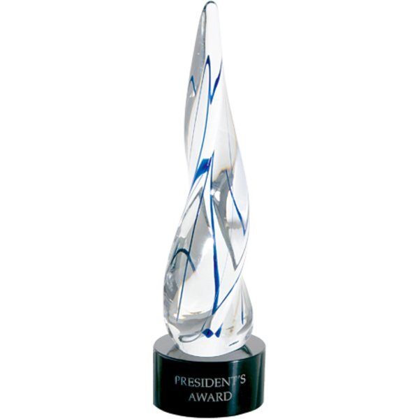Revolutionary Art Glass Award, 14-7/8"