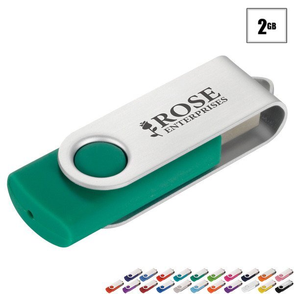 Rotate USB Flash Drive, 2GB