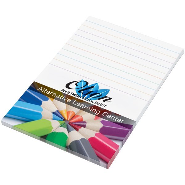 Post-it® Full Color Printed Notes, 4" x 6", 25 Sheets