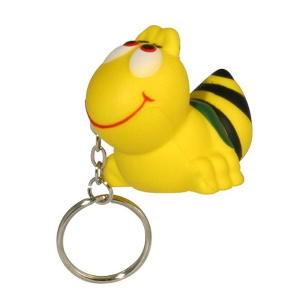 Bee Stress Reliever Key Chain