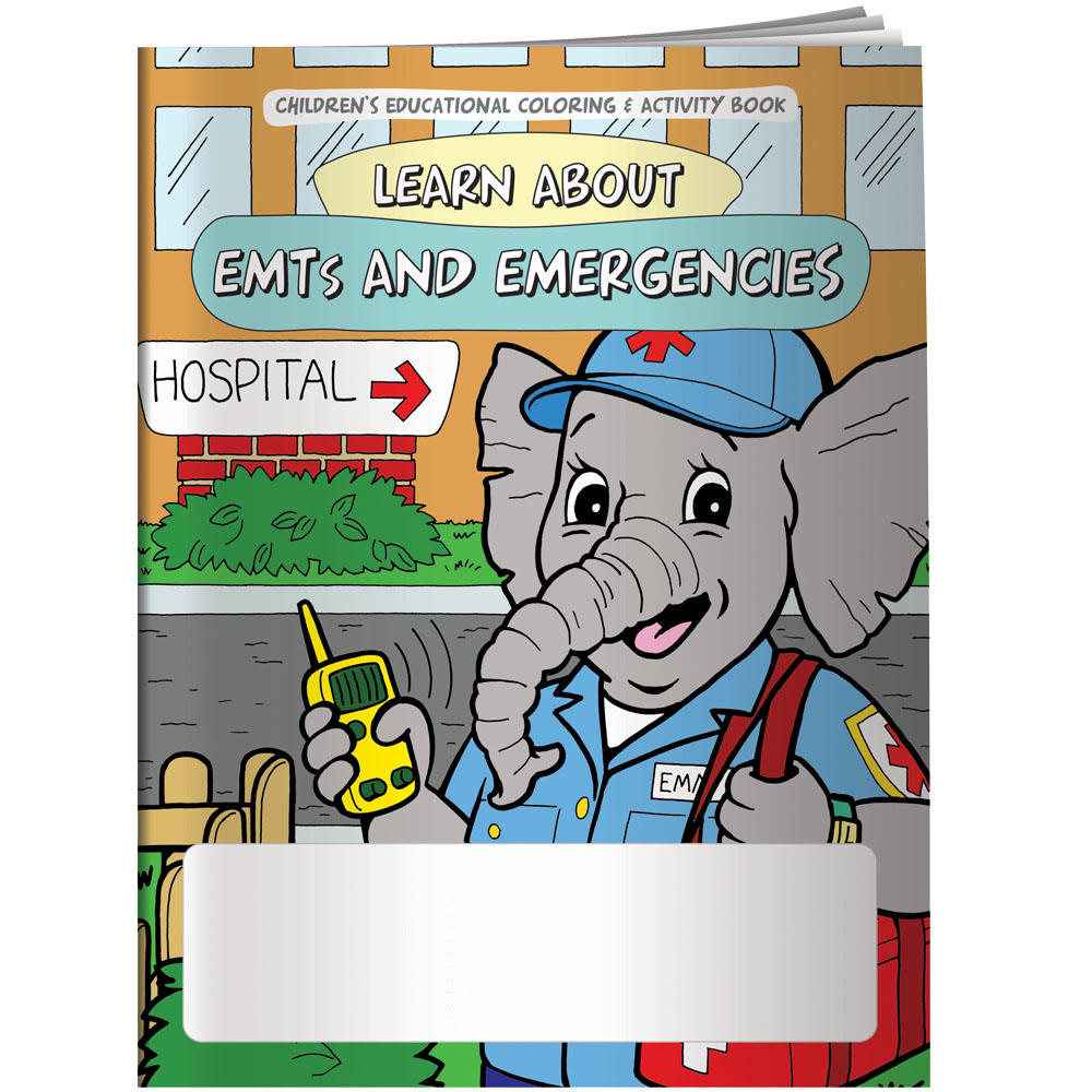 Emt Coloring Books Ems 911 Promotional Coloring Books Foremost Fire Public Safety Promotions