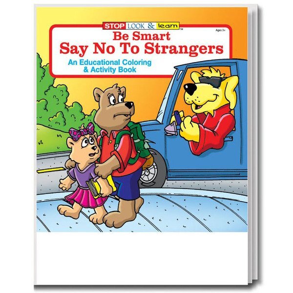 Be Smart, Say No to Strangers Coloring & Activity Book, Stock