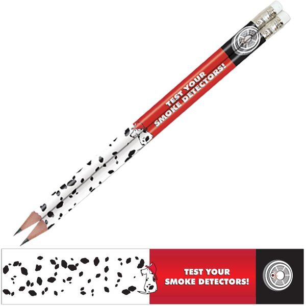Test Your Smoke Detectors, Stock Pencil