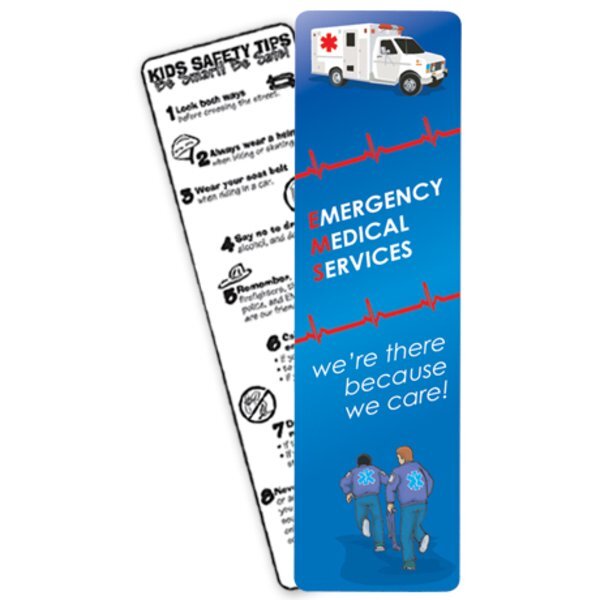 Emergency Medical Services Bookmark, Stock
