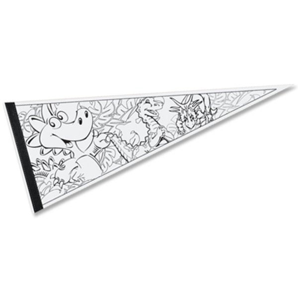Color-Me Pennant, 12" x 30"