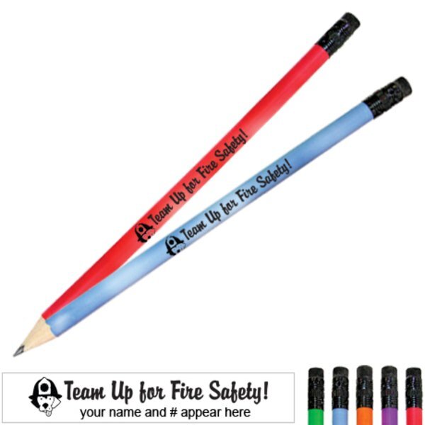 Team Up For Fire Safety Mood Pencil
