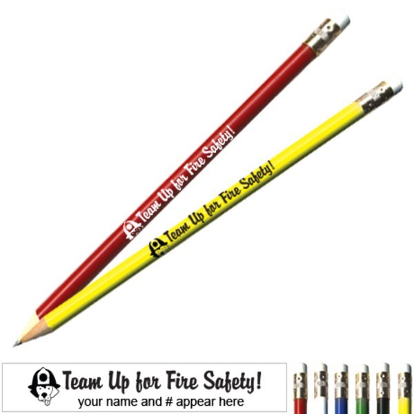 Team Up For Fire Safety Pricebuster Pencil
