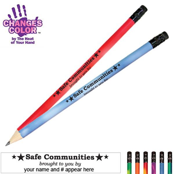 Safe Communities Mood Color Changing Pencil