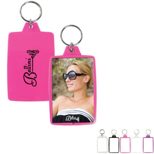 Color Snap-In Photo Keytag