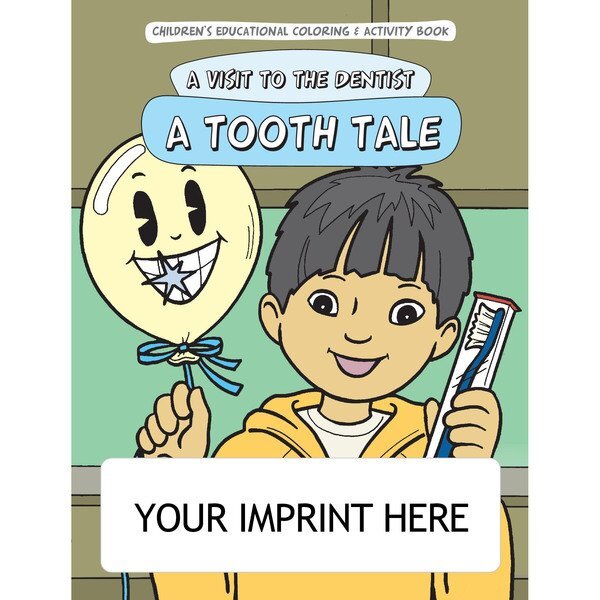Visit to the Dentist Coloring & Activity Book
