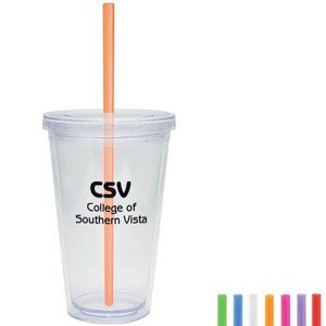 Evelyn Glass Tumbler with Handle 32oz