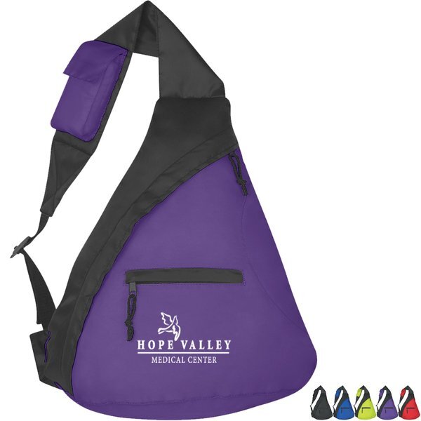 Budget Lightweight Polyester Sling Backpack