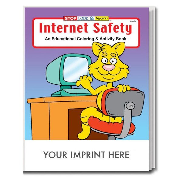 Internet Safety Coloring & Activity Book