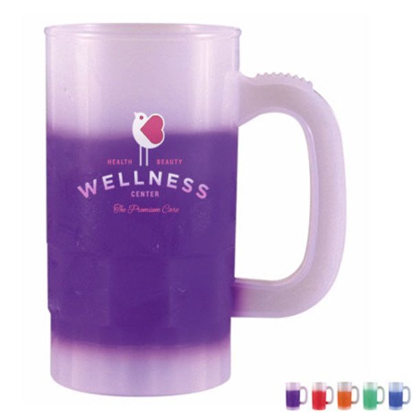ColorBurst Mood Color Changing Party Stein, 14oz. w/ Full Color Imprint