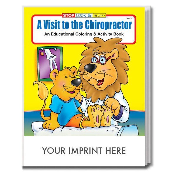 A Visit to the Chiropractor Coloring & Activity Book