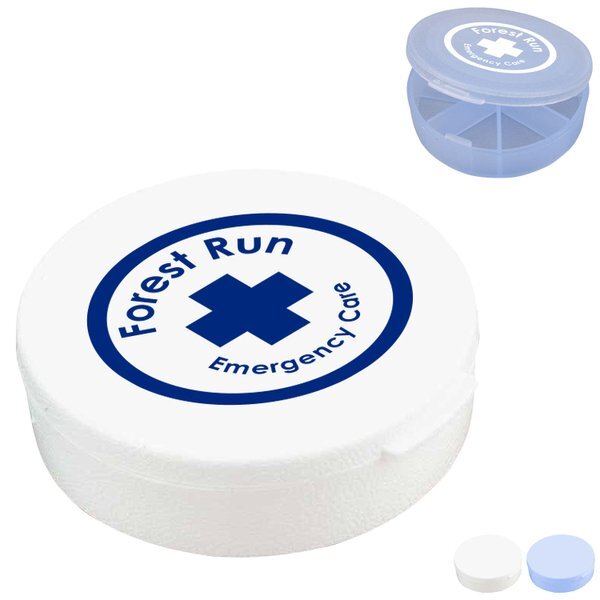 Med-Week Pocket Pill Box, Seven Compartment