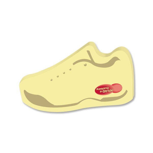 Post-it® XL Custom Printed Die-Cut Notes - Tennis Shoe Shape