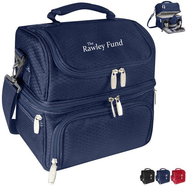 Pranzo Picnic Insulated Cooler Set - Solid Colors
