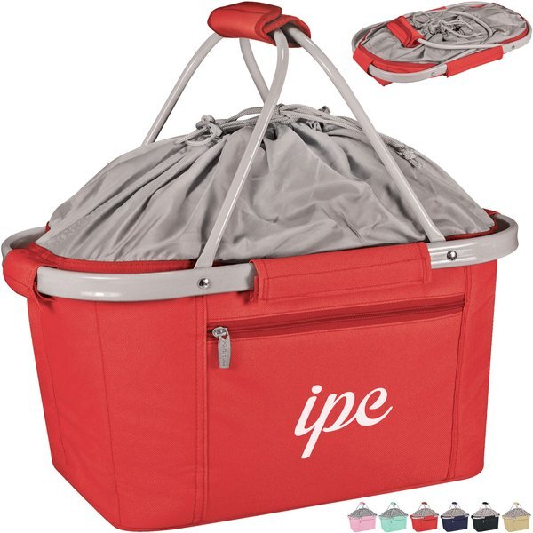 Metro® Insulated Cooler Picnic Basket - Solid Colors