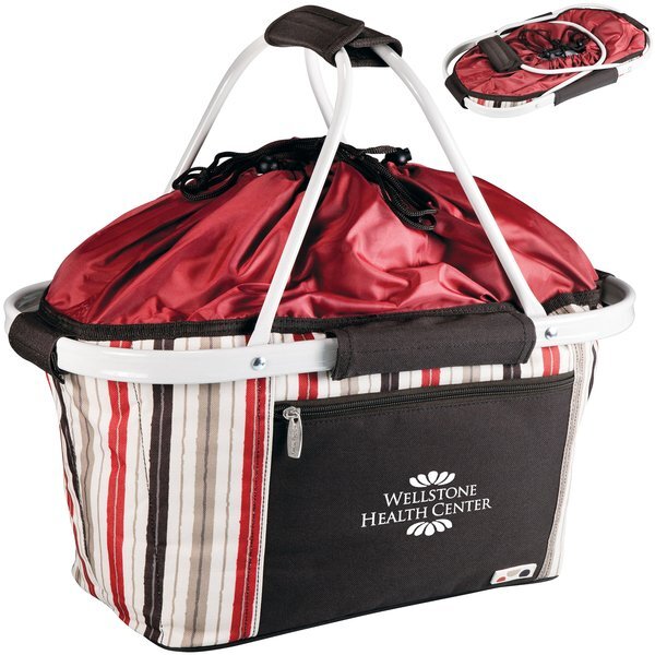 Metro® Insulated Cooler Picnic Basket - Moka Collection