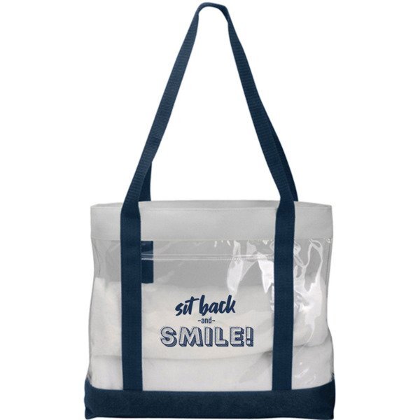 Canal Clear PVC Tote Bag