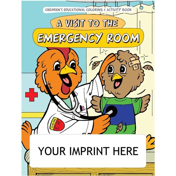 A Visit To The Emergency Room Coloring & Activity Book