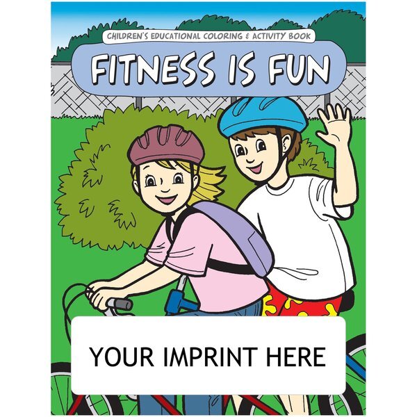 Fitness Is Fun Coloring & Activity Book