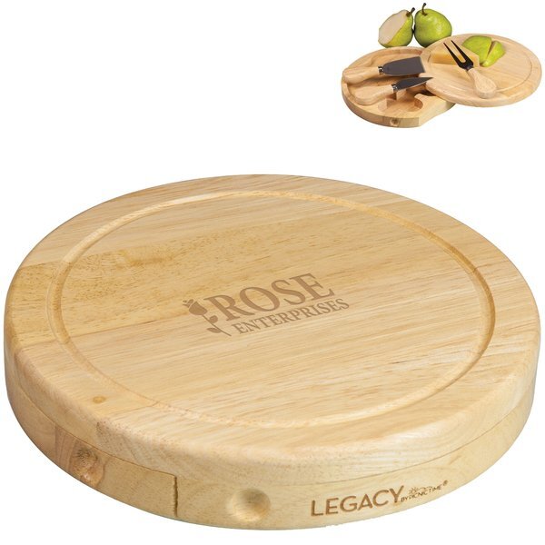 Brie Cheese Cutting Board and Tools Set