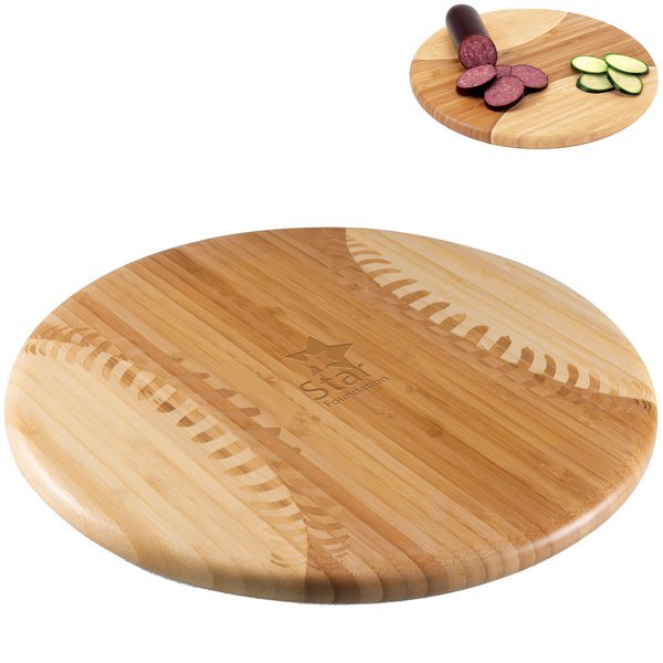 Baseball Bamboo Cutting Board