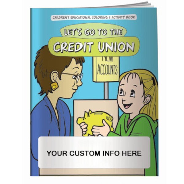 Let's Go to the Credit Union Coloring & Activity Book