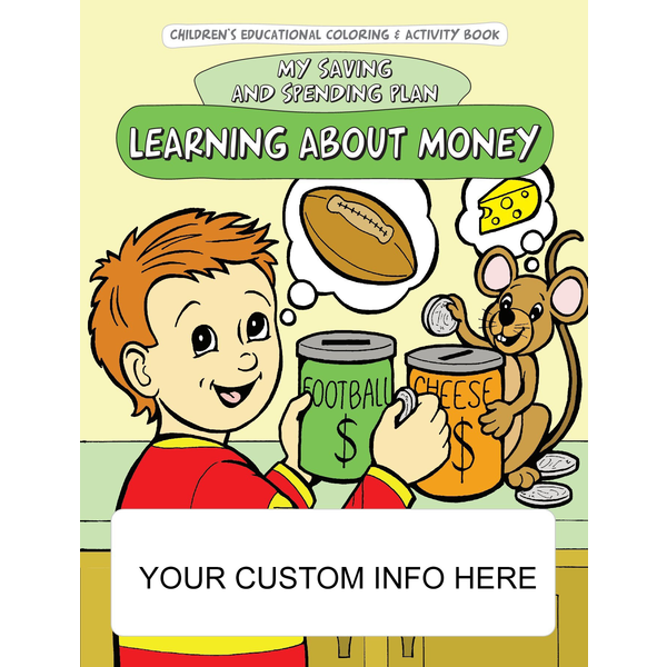 Learning About Money Coloring & Activity Book