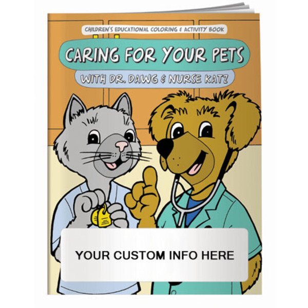Caring for Your Pets Coloring & Activity Book