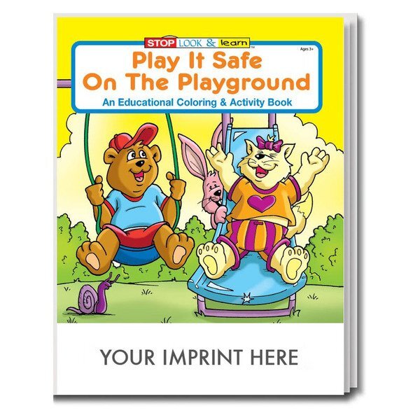 Play it Safe on The Playground Coloring & Activity Book