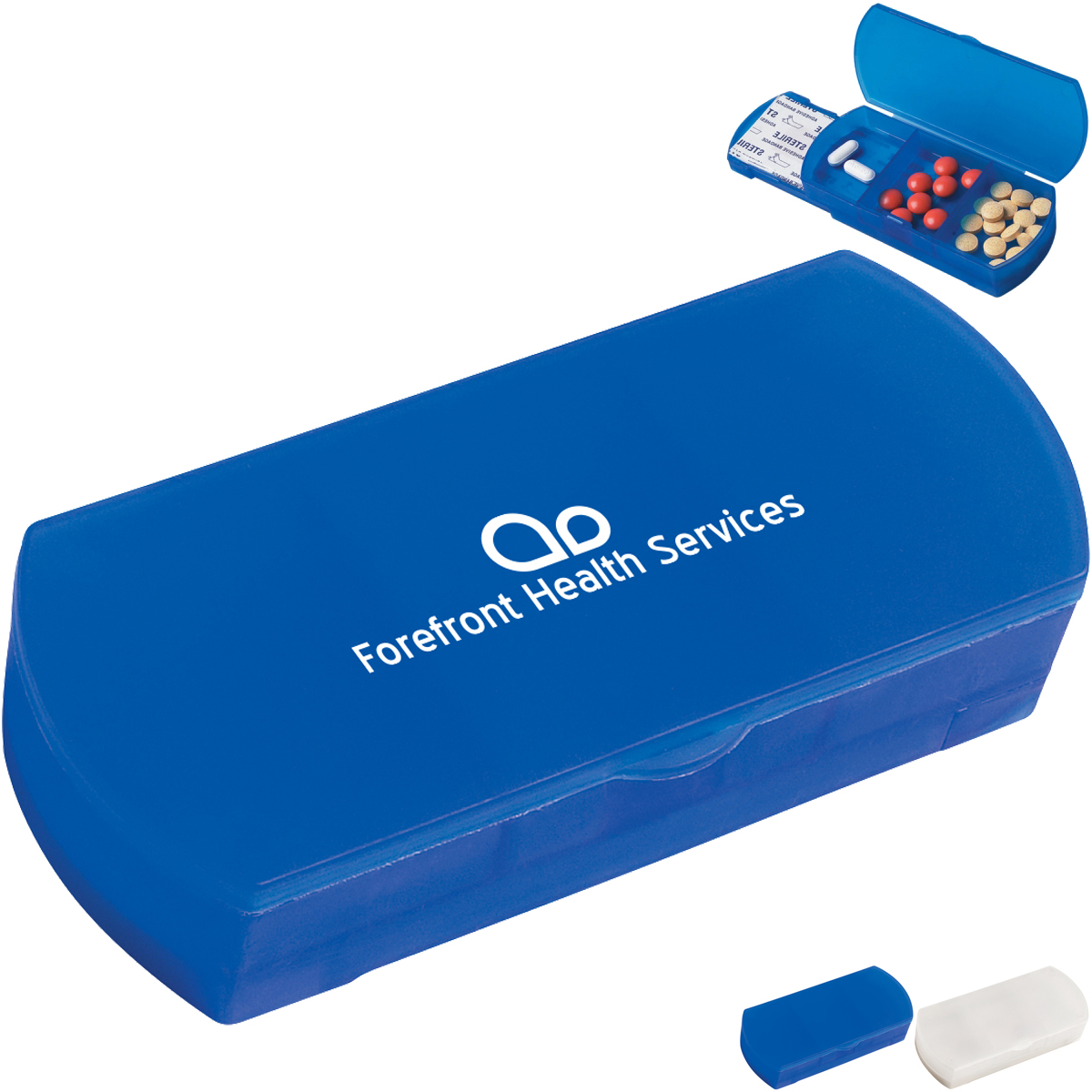 Screw Top Metal Pill Box  Branded Promotional Items and Cool