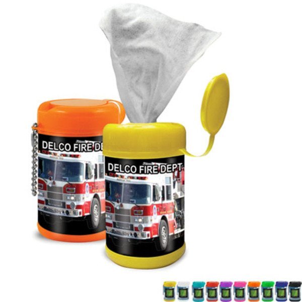 Mini Antibacterial Wipes Canister, 30ct.