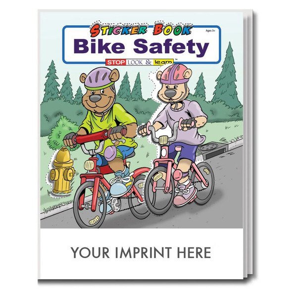 Bike Safety Sticker & Coloring Activity Book