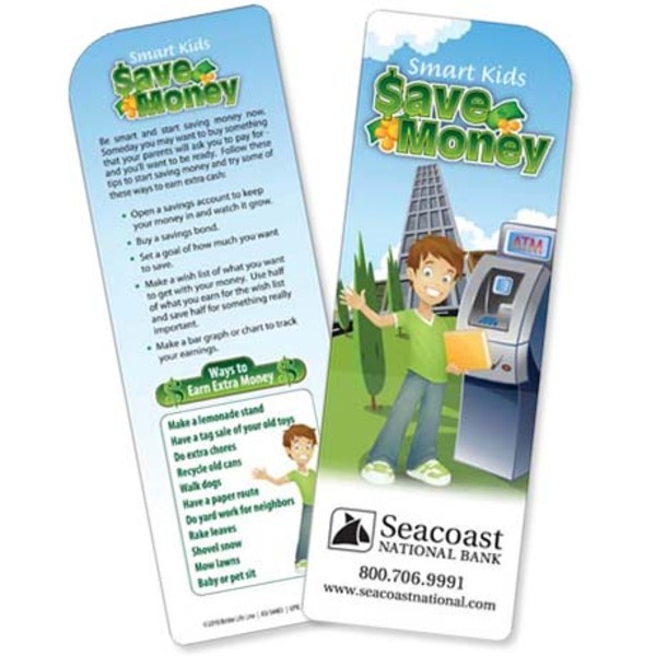Smart Kids Save Money Bookmark